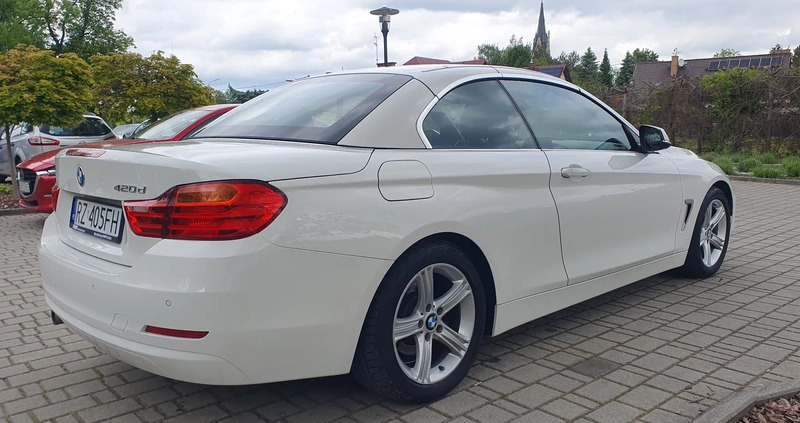 BMW Seria 4 cena 99999 przebieg: 104000, rok produkcji 2015 z Rzeszów małe 529